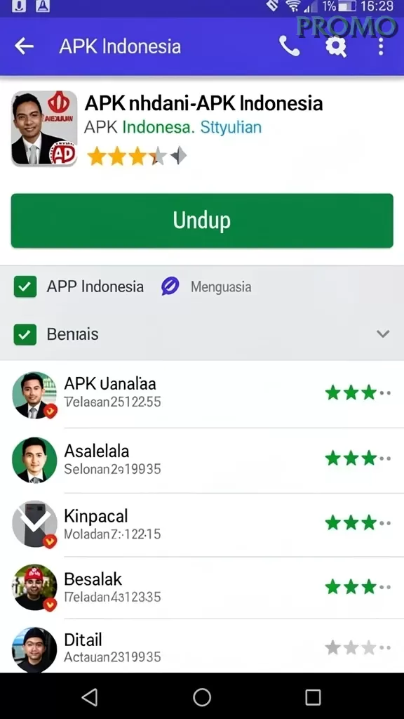 Cuplikan layar PADI777 — menu navigasi