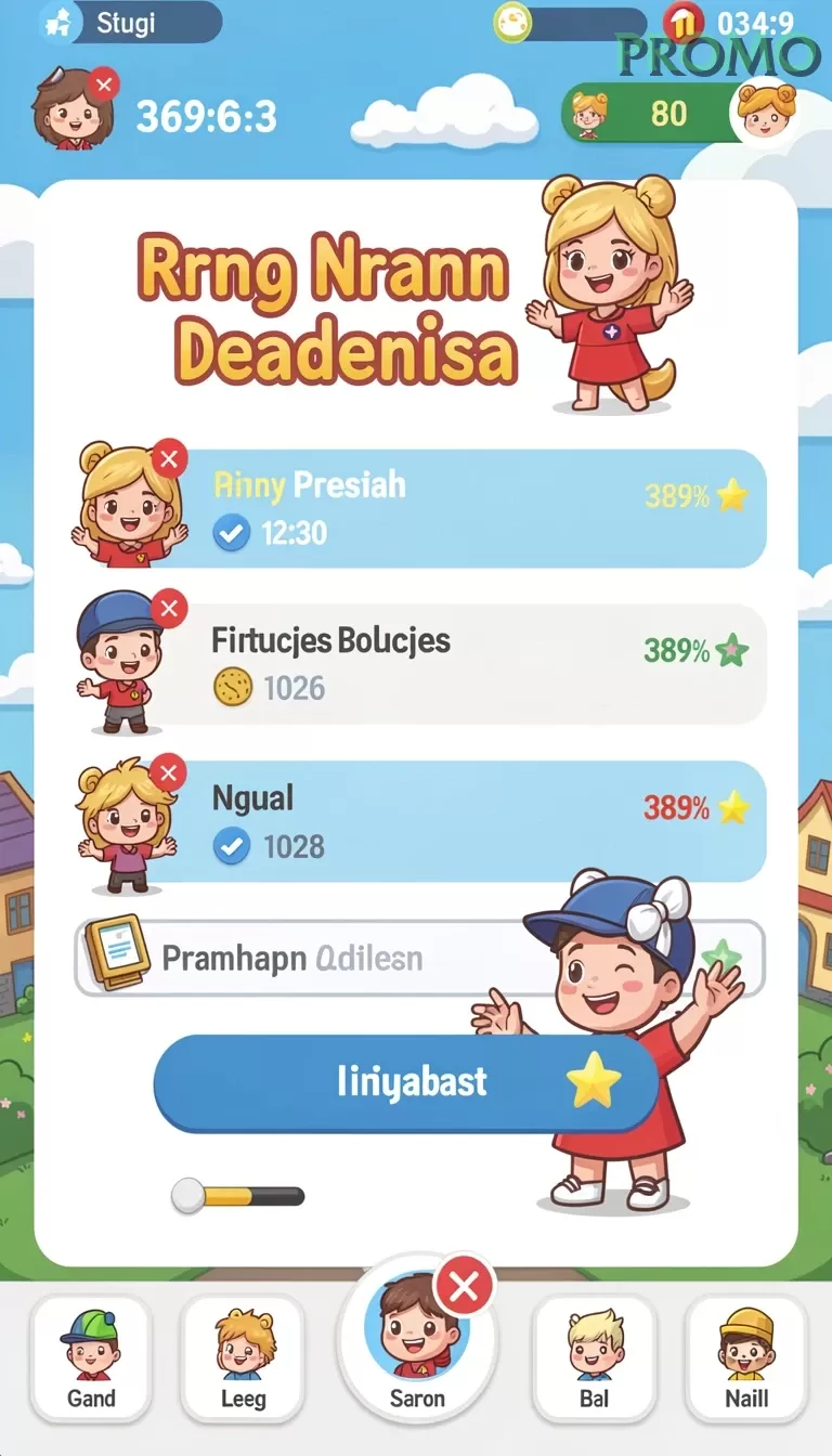 Cuplikan layar DOMINO4D — aktivitas