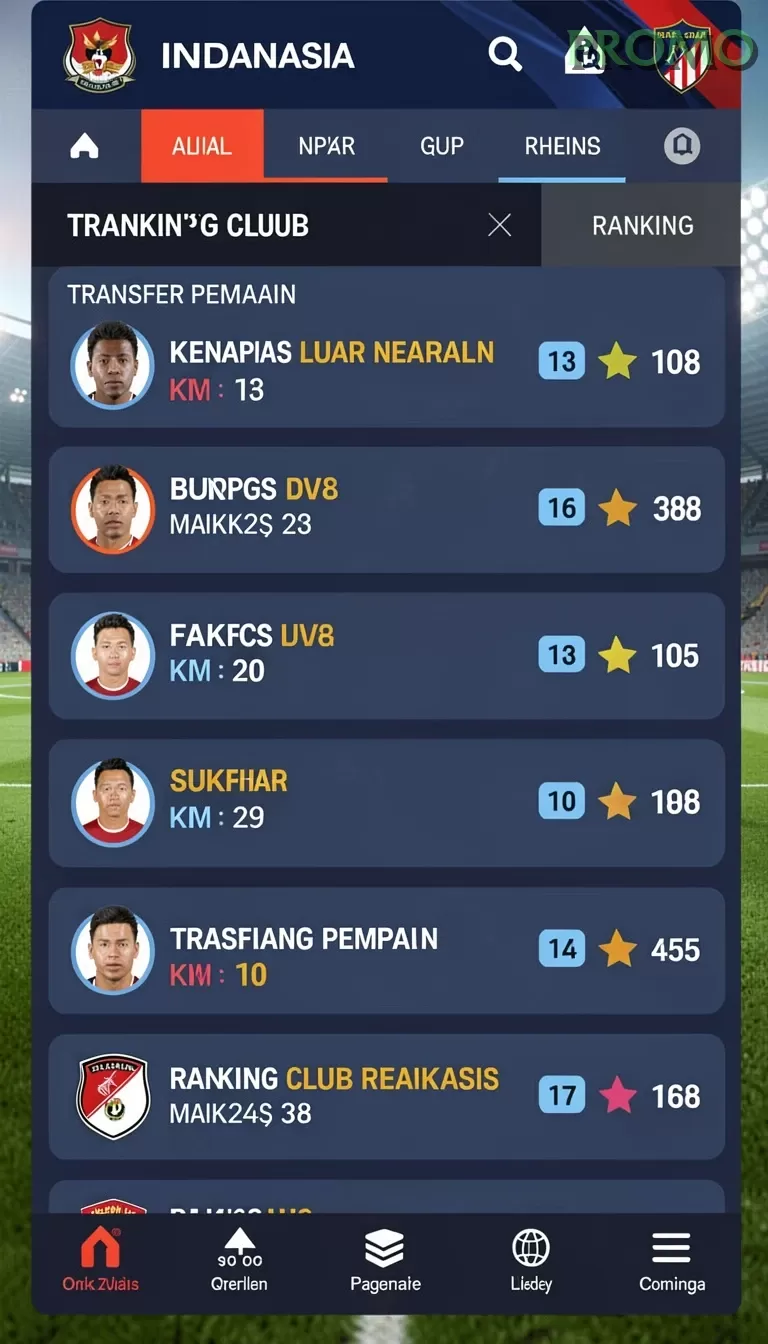 Cuplikan layar JUTA7 — halaman utama