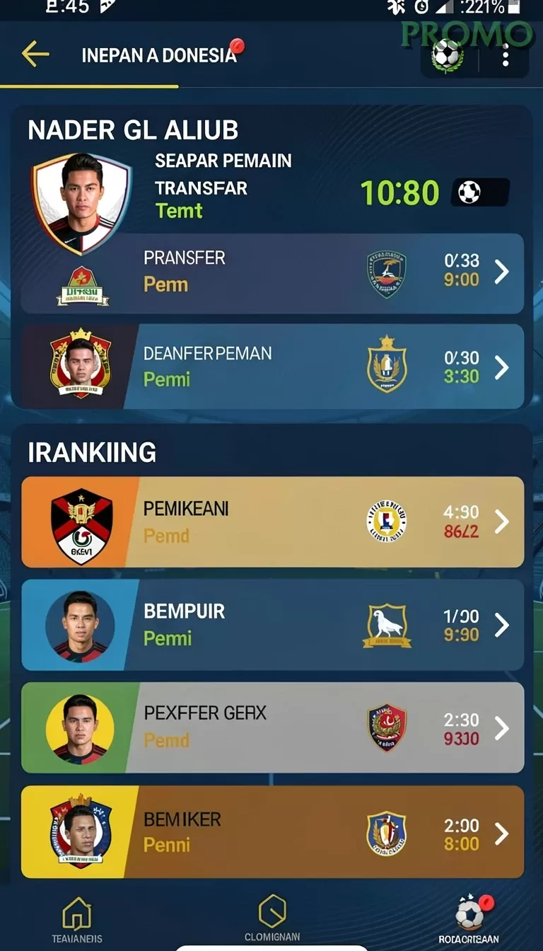 Cuplikan layar PP444 — halaman utama