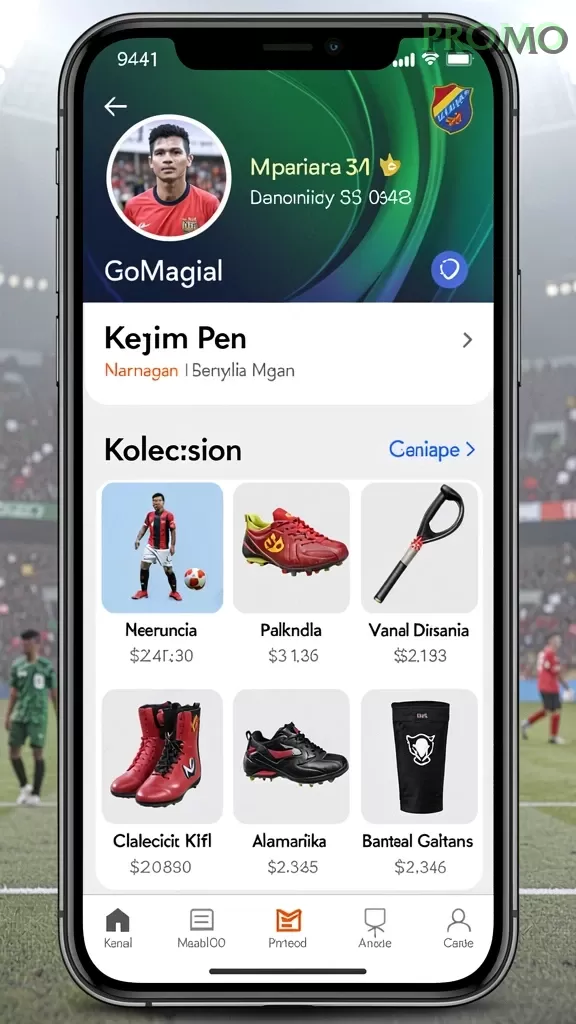 Cuplikan layar OKJKT — pengaturan akun